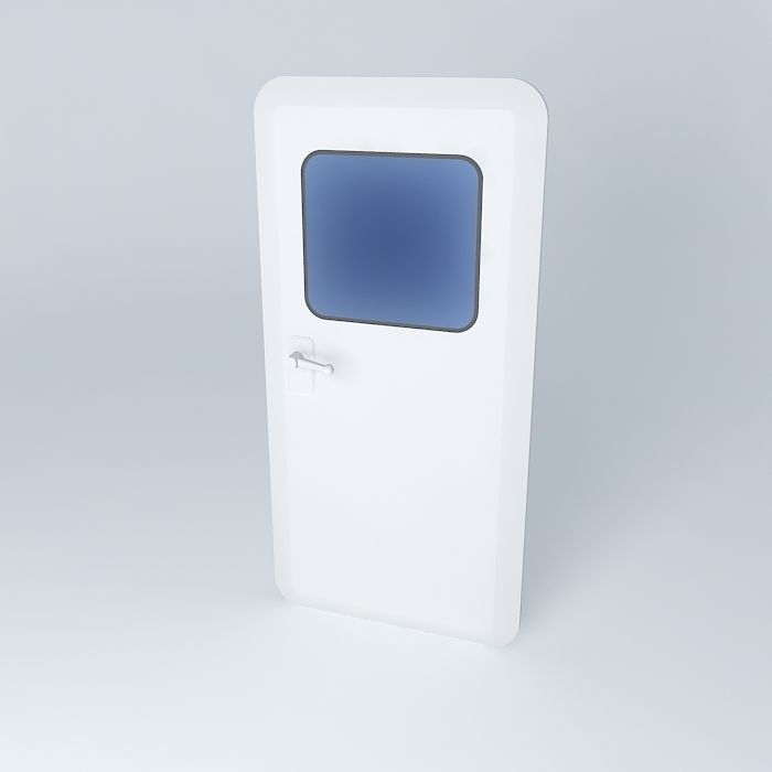 Ship Hatch Door Free 3D model_1