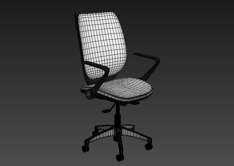 Office Chair with Multi Options 3D model_26