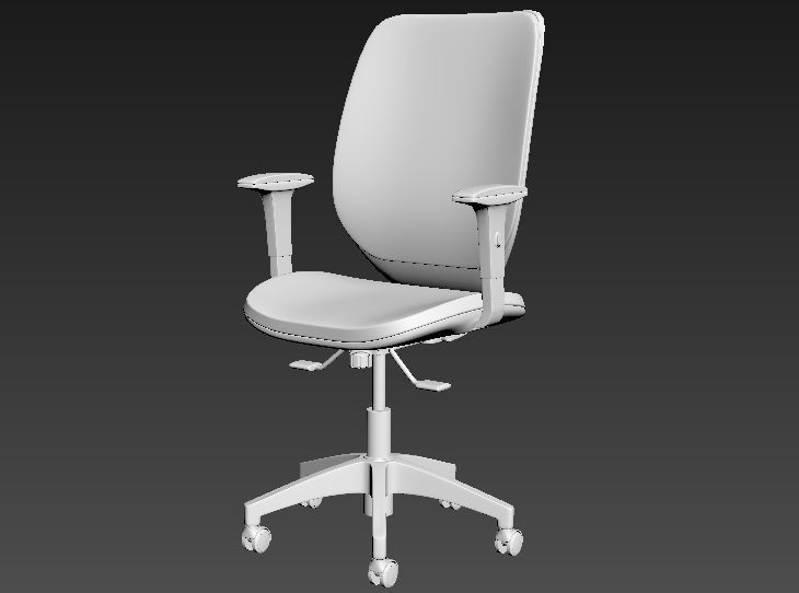 Office Chair with Multi Options 3D model_23