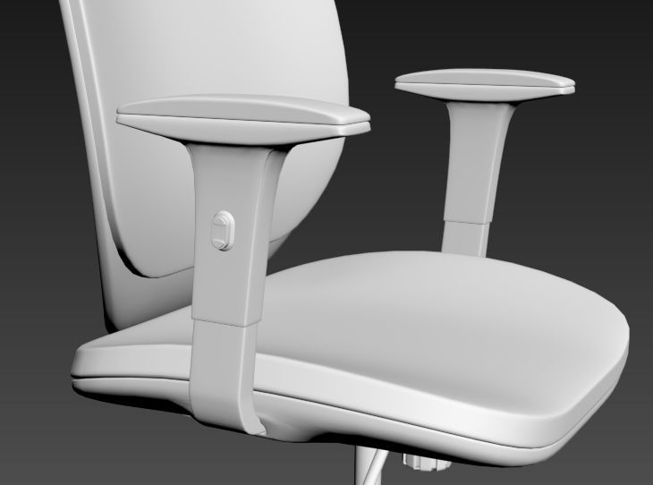 Office Chair with Multi Options 3D model_21