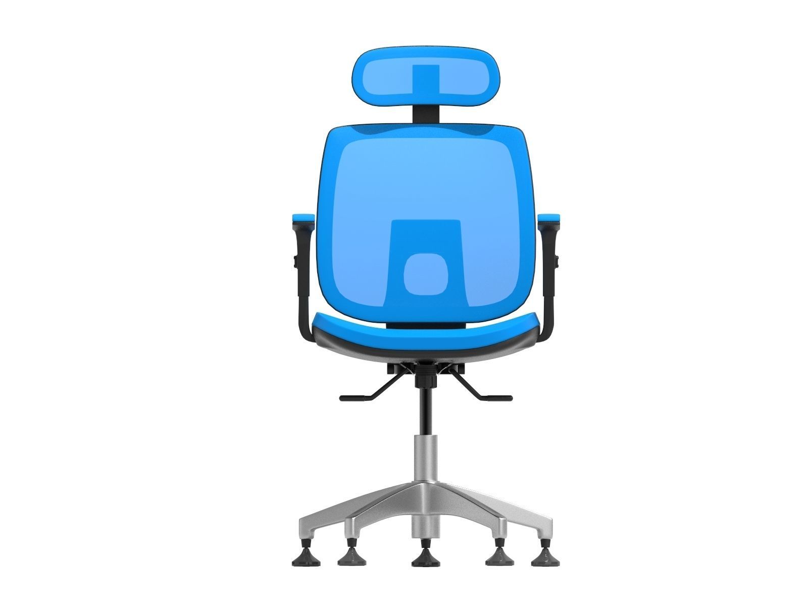 Office Chair with Multi Options 3D model_3