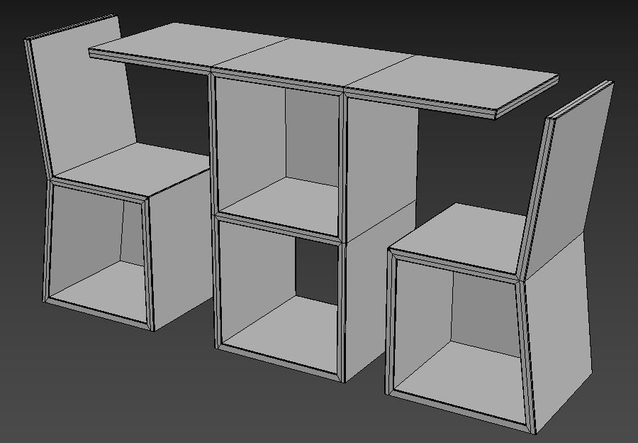 Smart Furniture 3D model_13