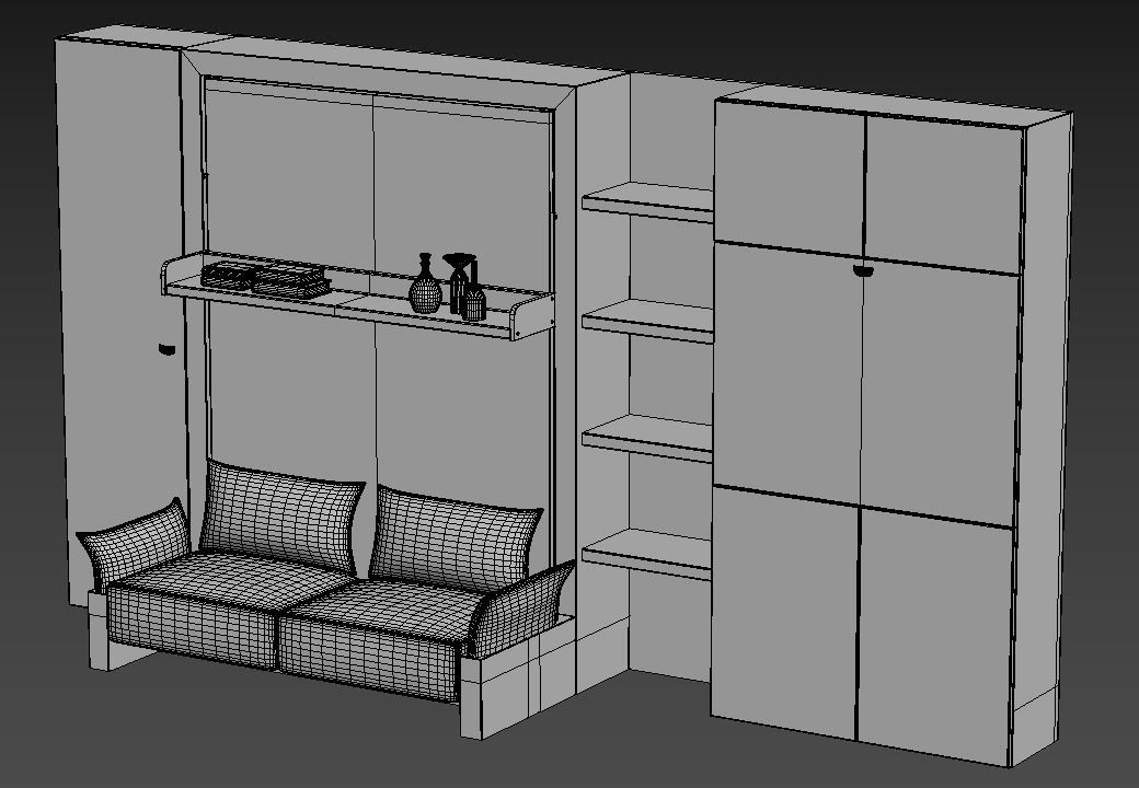 Smart Furniture 3D model_8