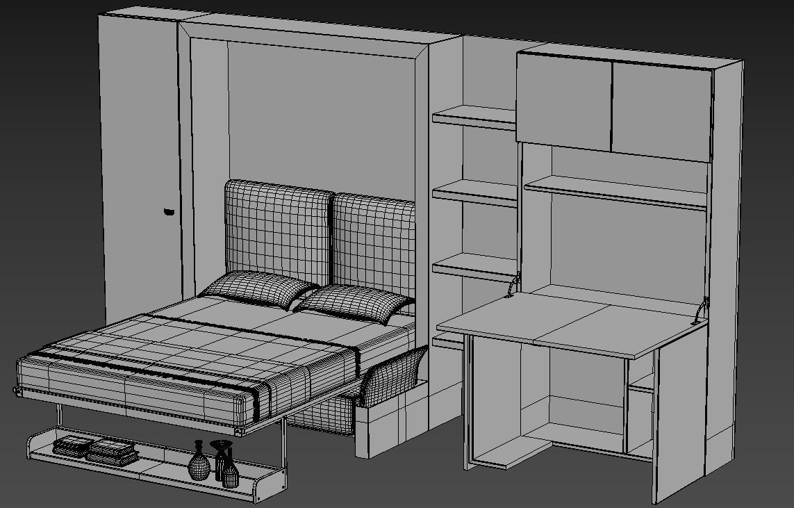 Smart Furniture 3D model_9