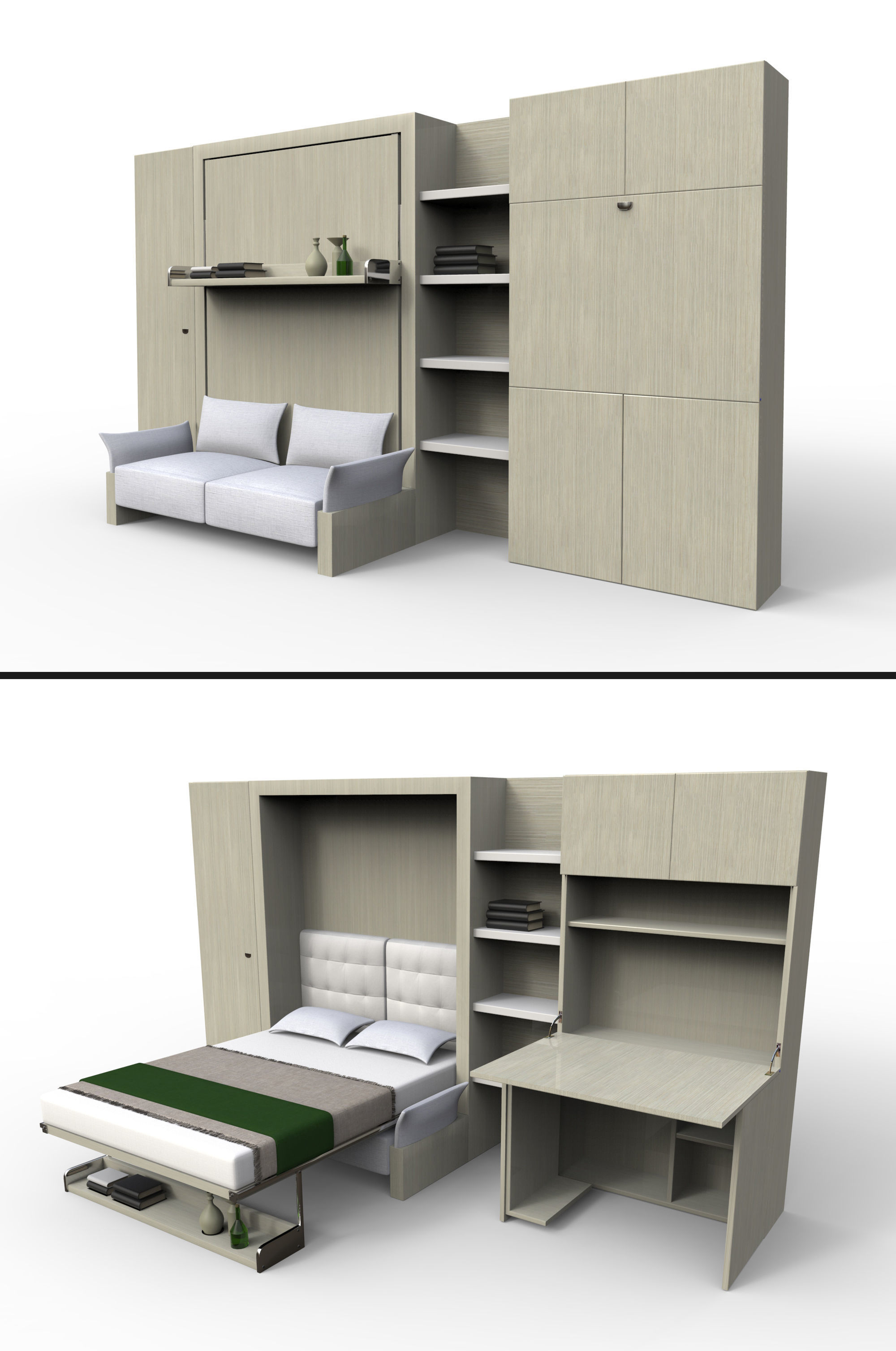 Smart Furniture 3D model_5