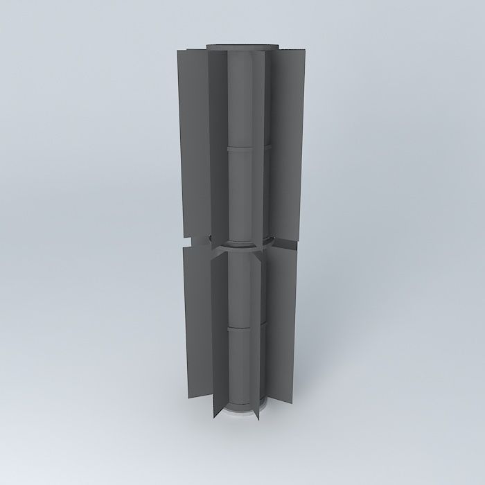 Radio Thermal Generator NASA Style RTG Free 3D model_2