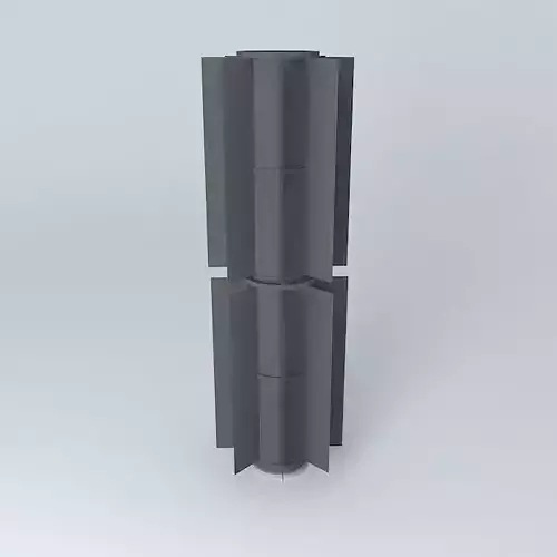 Radio Thermal Generator NASA Style RTG Free 3D model