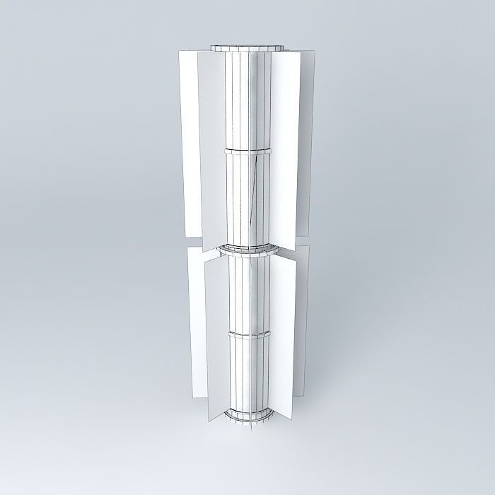 Radio Thermal Generator NASA Style RTG Free 3D model_3