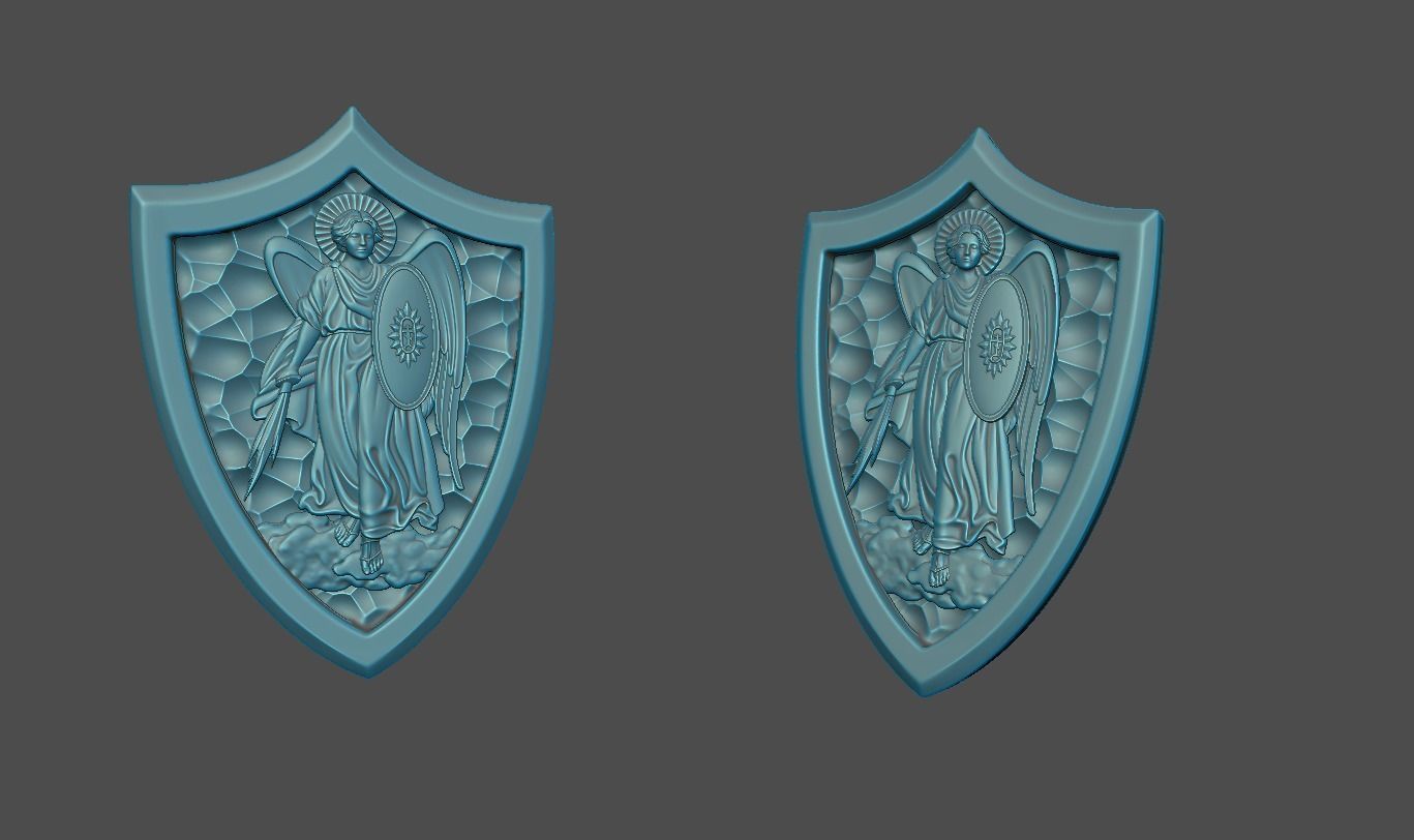 Saint Michael Archangel 3D print model_3