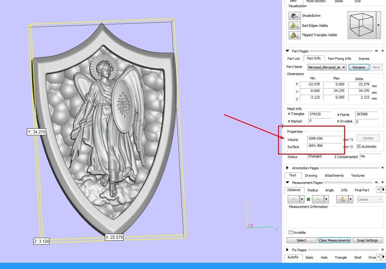 Saint Michael Archangel 3D print model_4