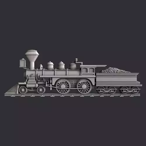 3d STL models for CNC router train