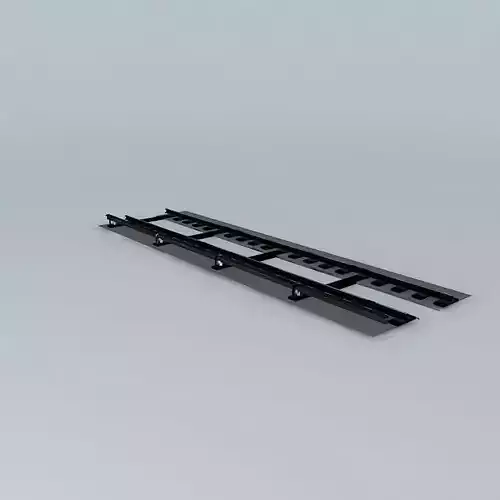 Subway Tracks Detailed