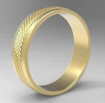 Wedding Ring 3D print model