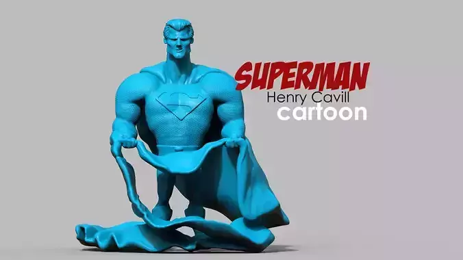 SUPERMAN MAN OF STEEL 3D print model