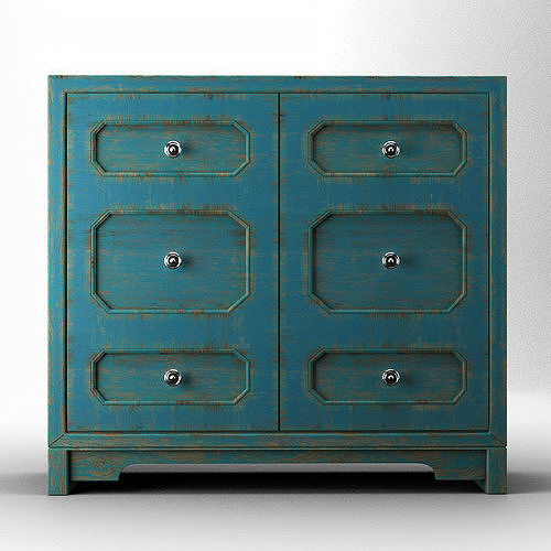 Tejal Accent Chest 3D model