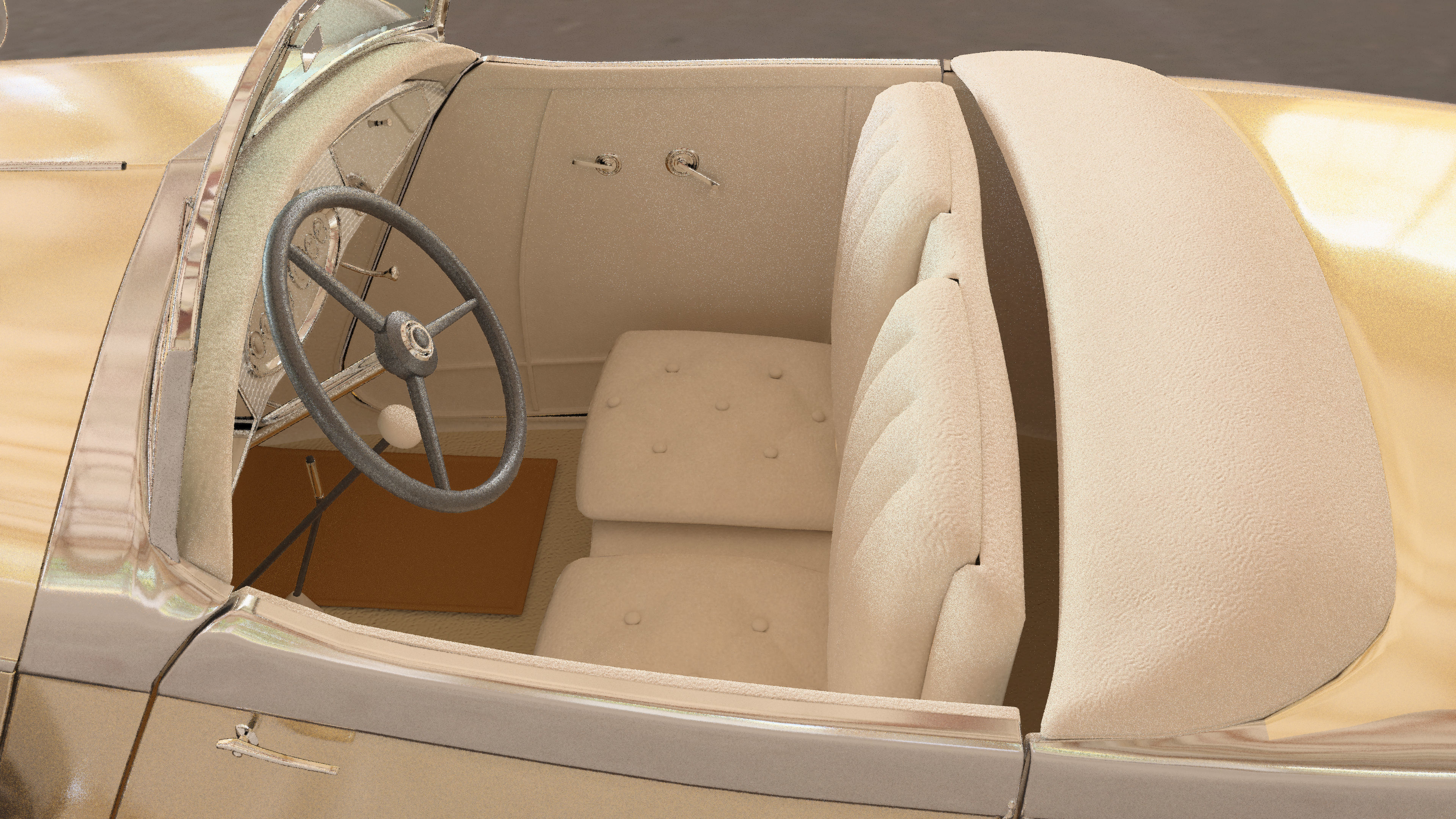 Chrysler Imperial 1932 Low-poly 3D model_9