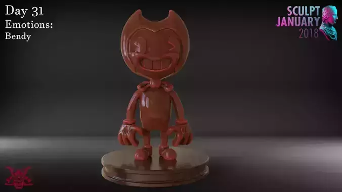 Bendy Sculpture Timelapse and Model