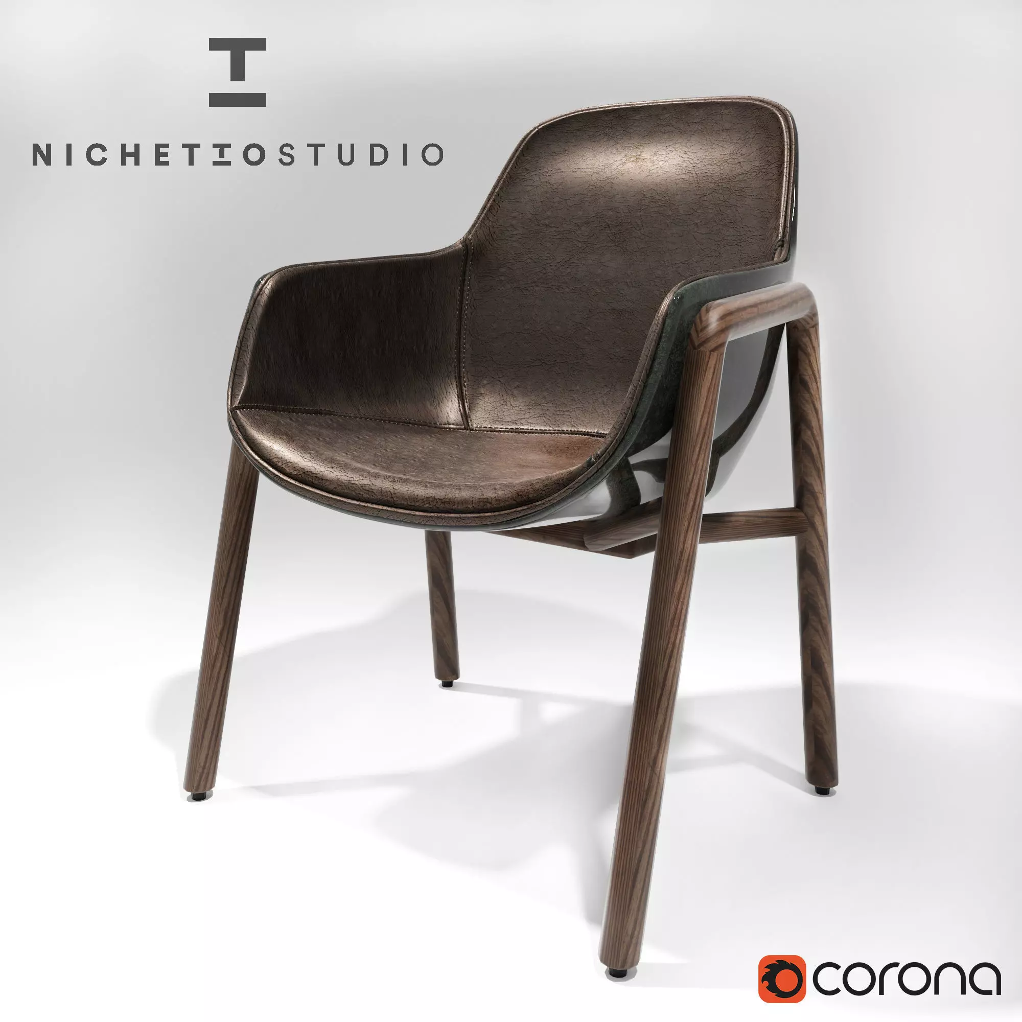 Stella chair by Luca Nichetto 3D model_0