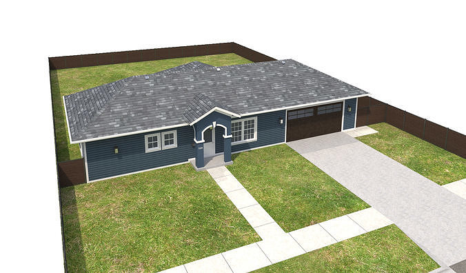 House-144 3D model 7