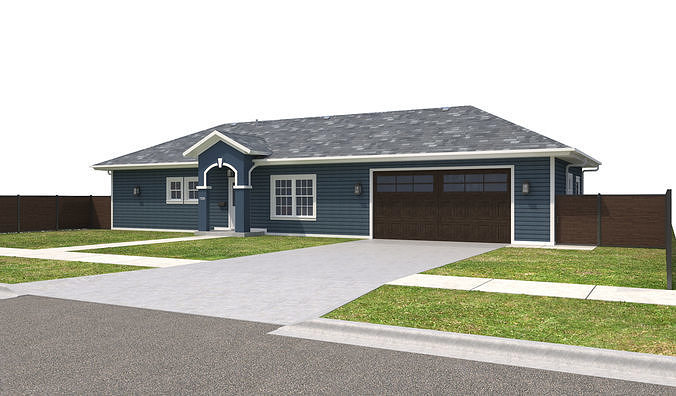 House-144 3D model 4