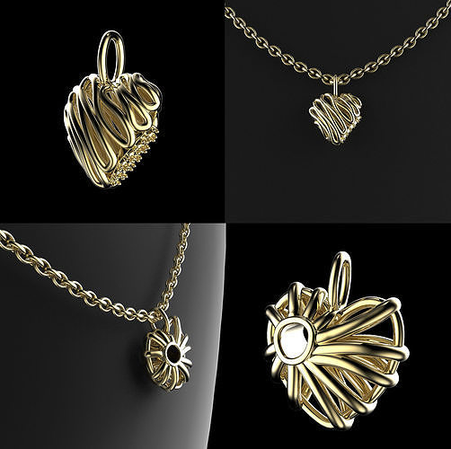 Assorted Heart 3D print model