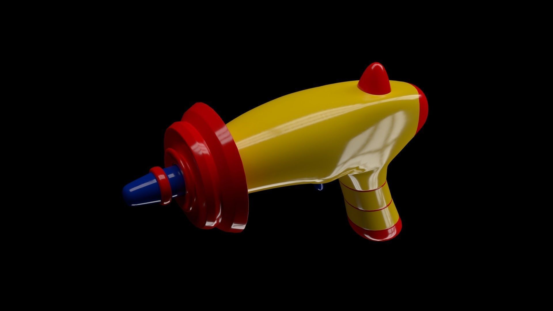 Baby blaster 3D model_7