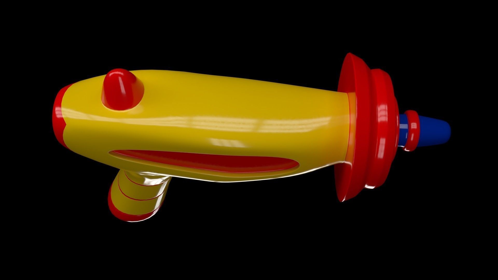 Baby blaster 3D model_5