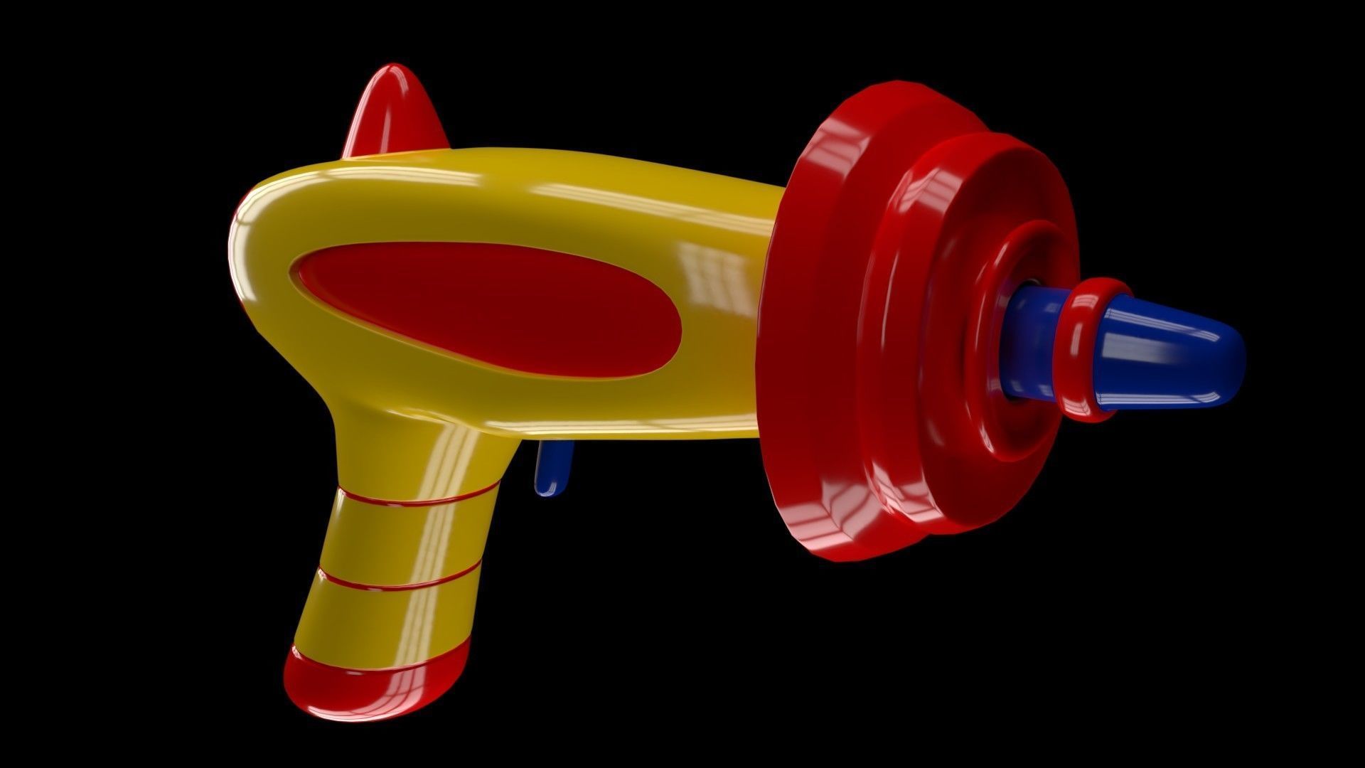 Baby blaster 3D model_3