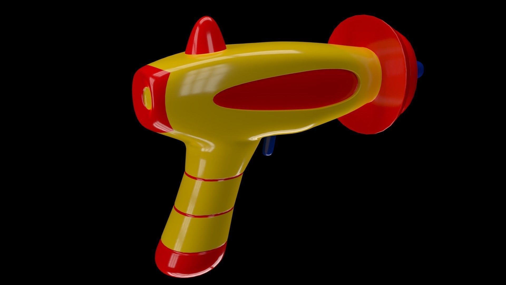 Baby blaster 3D model_2