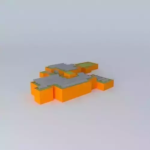 Jerusalem orange building