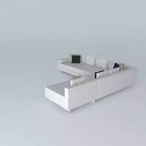 Seating System: Inna | Designed by: Percy Ramos Free 3D model