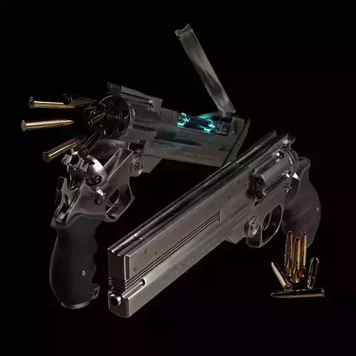 AGL Arms 45 Long Colt Low-poly 3D model