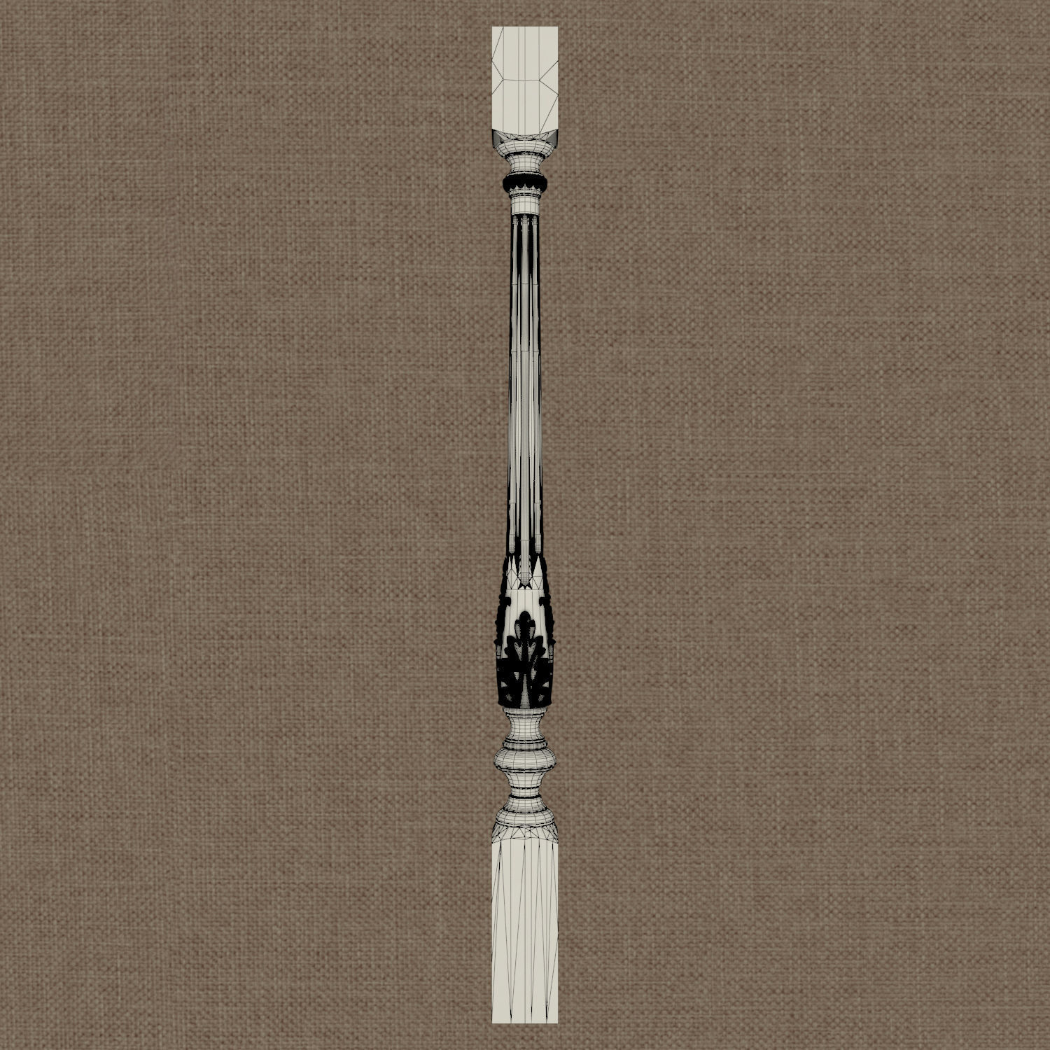 Baluster Bl-002 3D print model_1