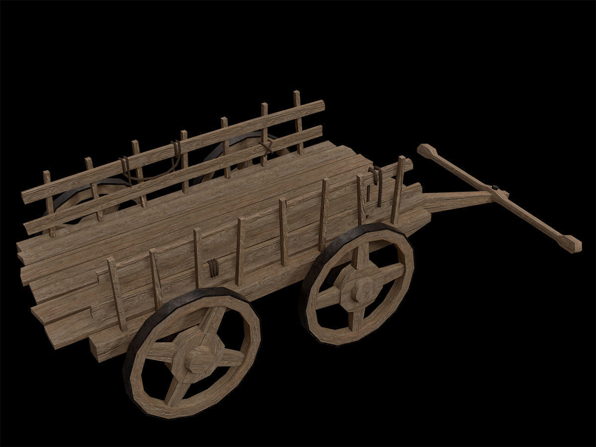 Ancient Camp Construction Kit Low-poly 3D model_43