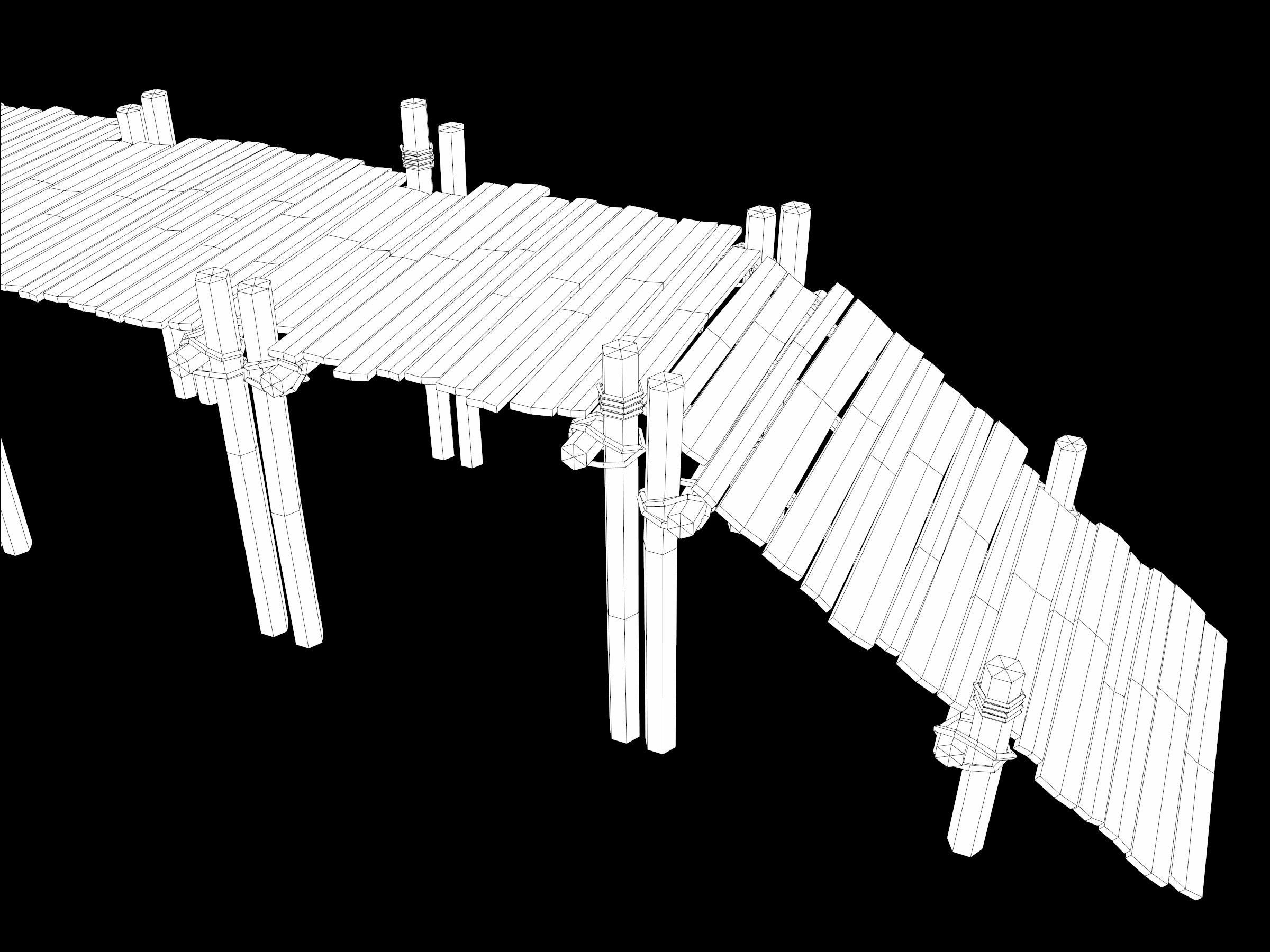 Ancient Camp Construction Kit Low-poly 3D model_71