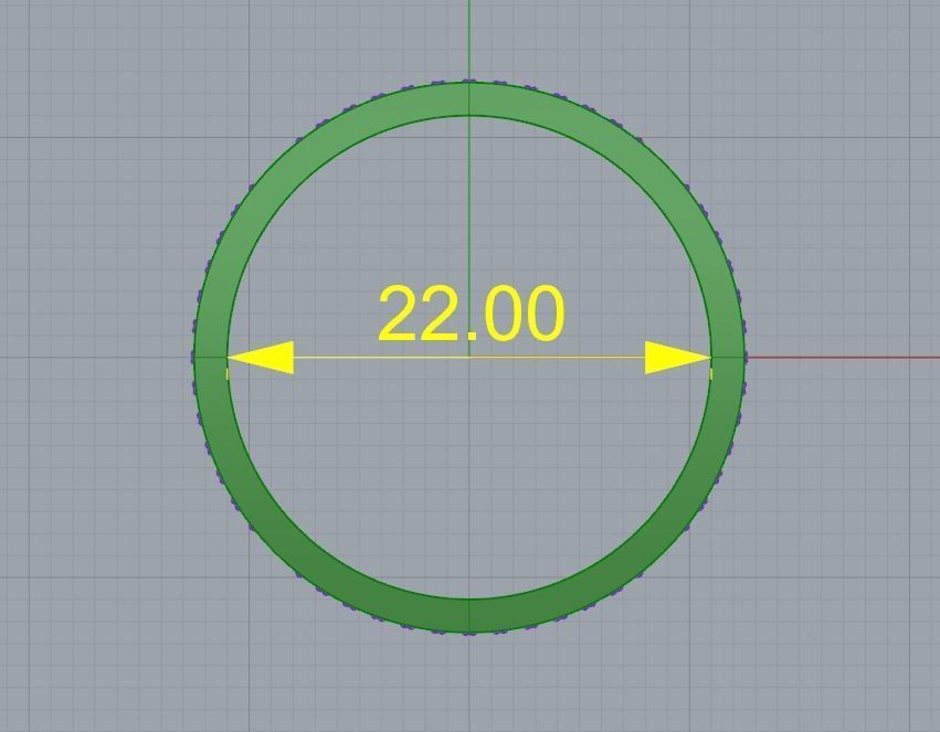 K rings n7  2 3D print model_3