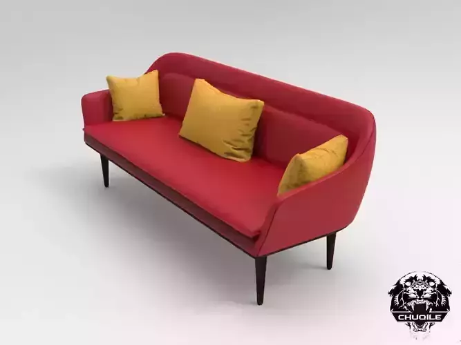 Cherry Color Sofa