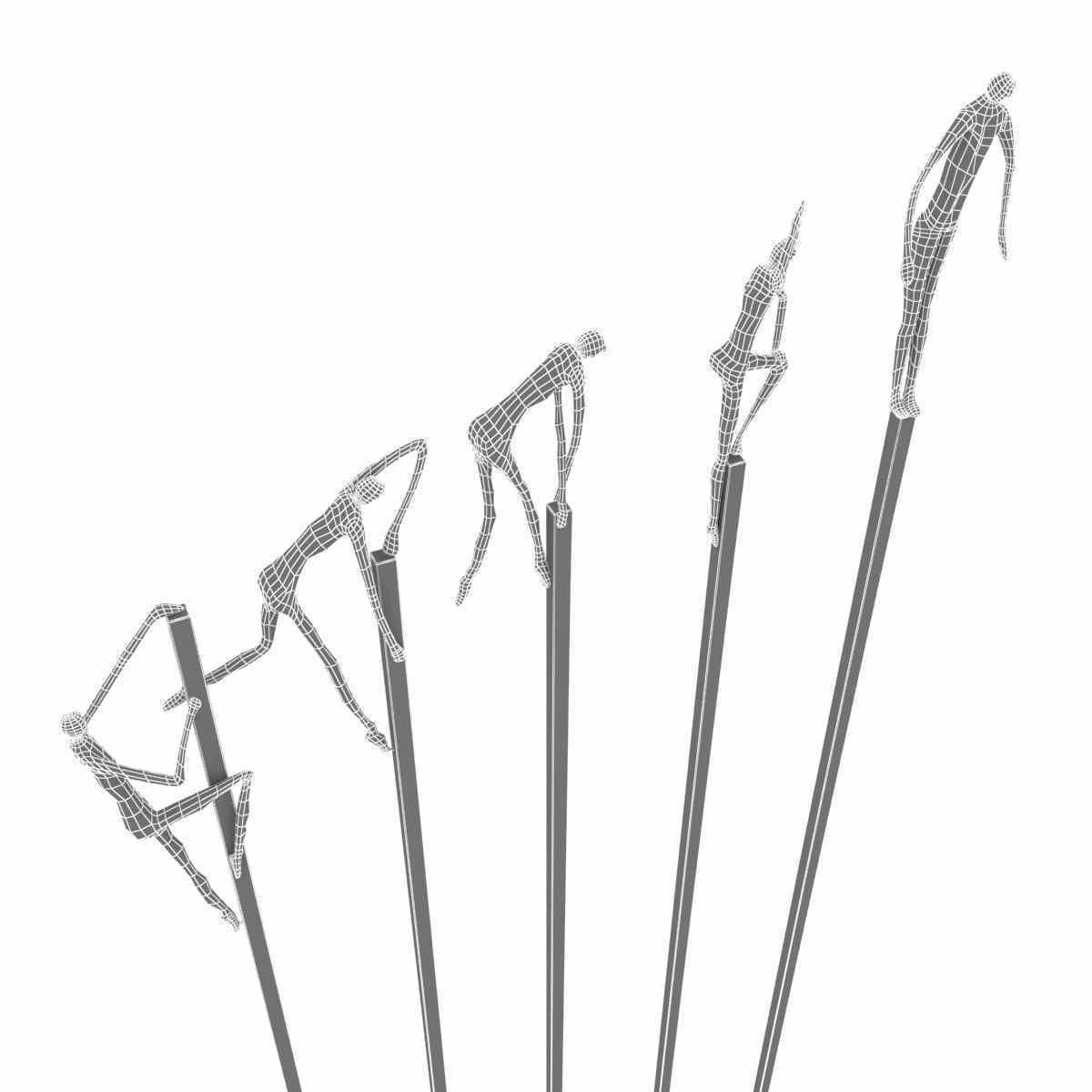 Gardeco SURPASS Bronze sculpture 3d model 3D model_7