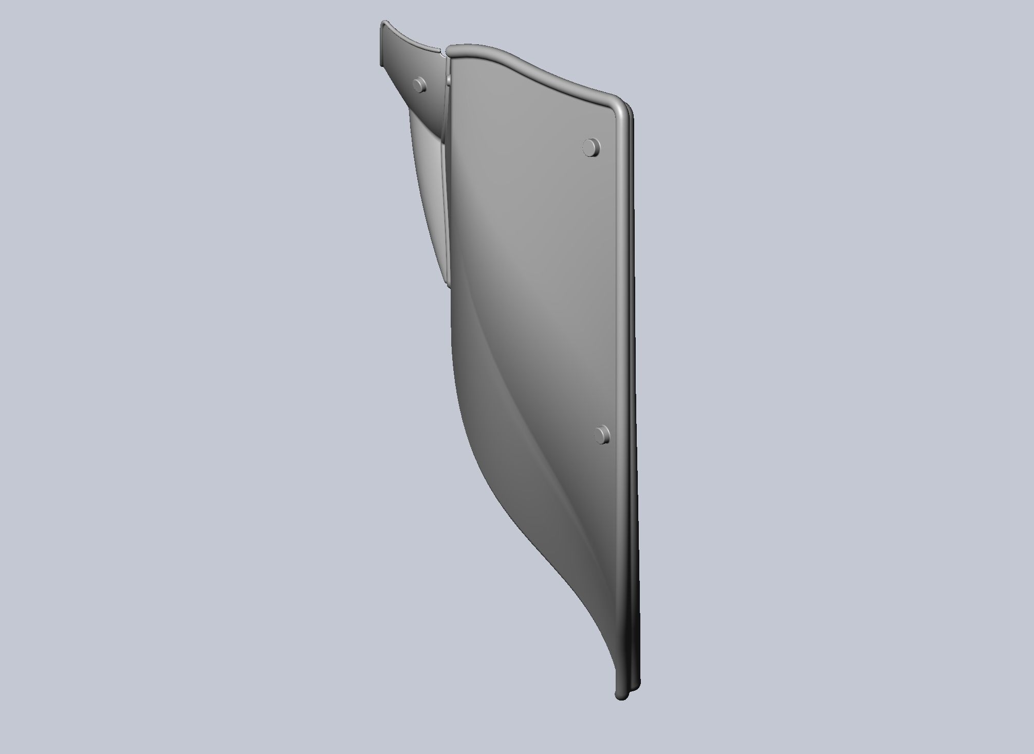 Shield Hero Armor Chestplate 3D print model_5