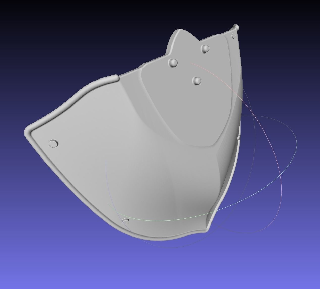 Shield Hero Armor Chestplate 3D print model_42
