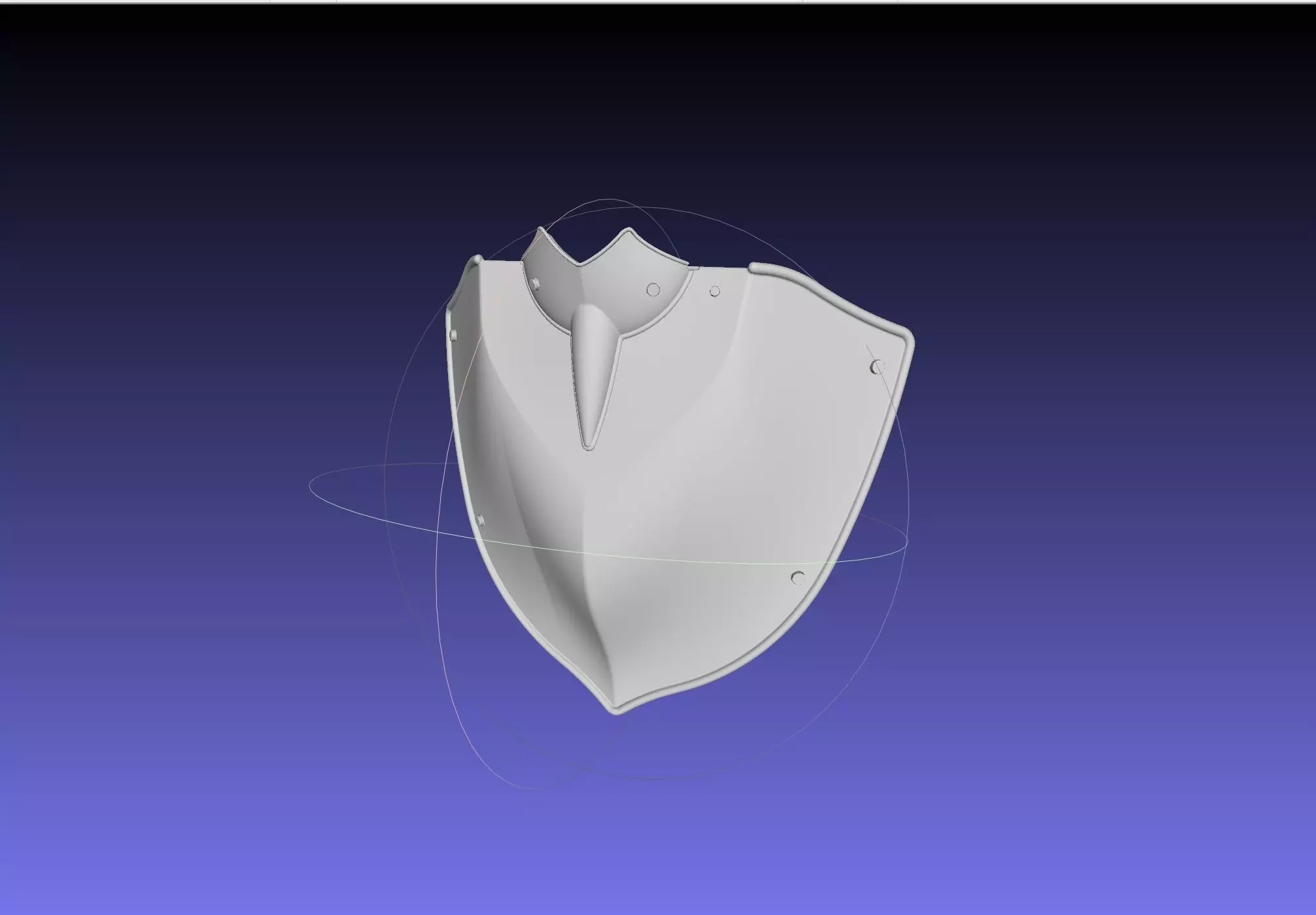 Shield Hero Armor Chestplate 3D print model_0