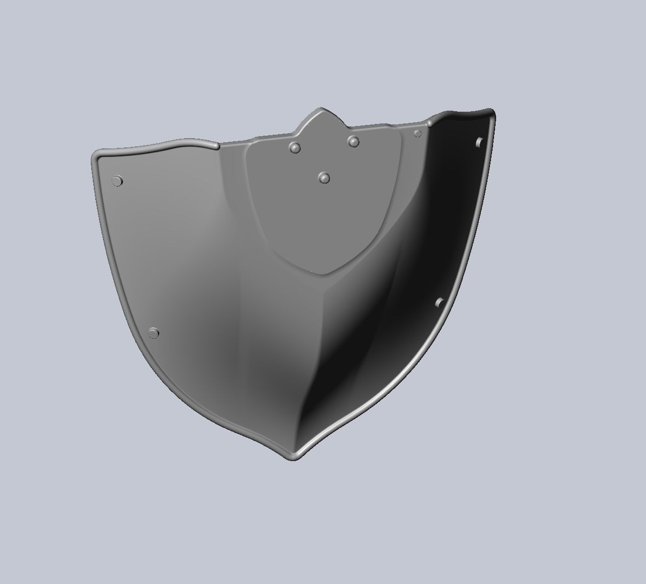 Shield Hero Armor Chestplate 3D print model_43
