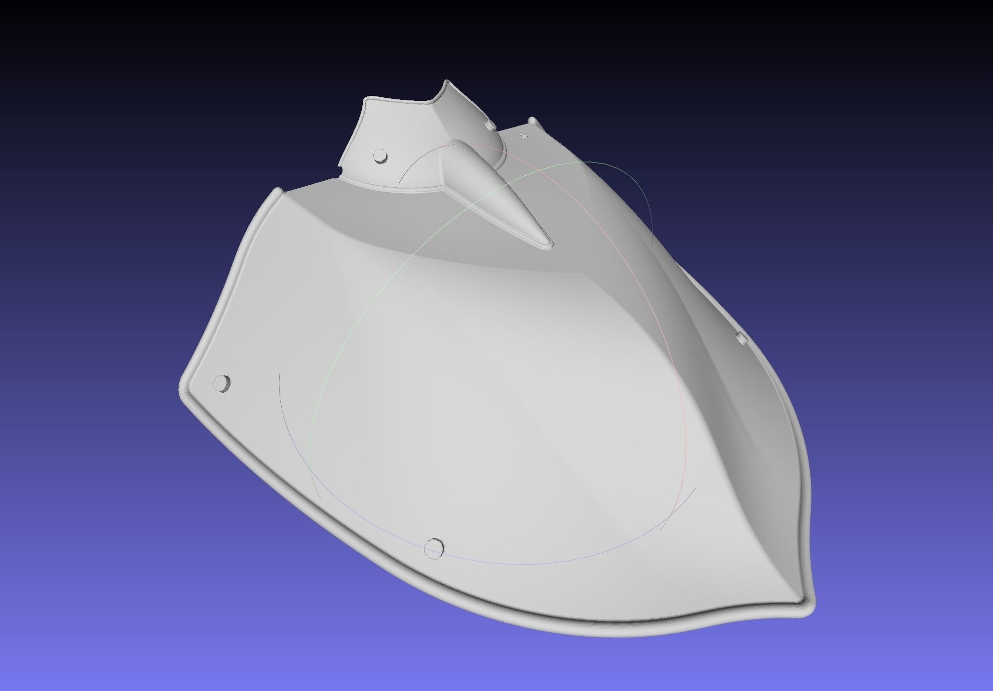 Shield Hero Armor Chestplate 3D print model_25