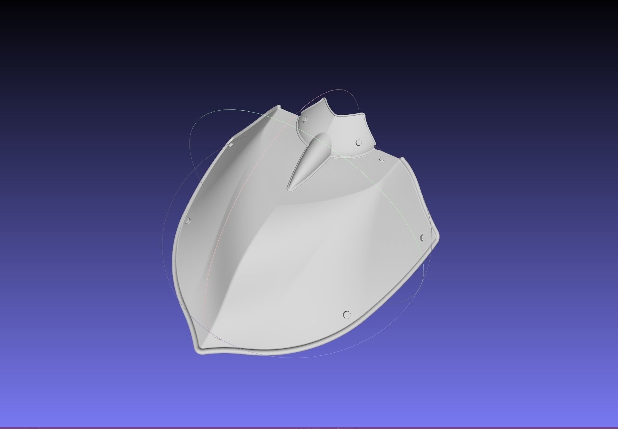 Shield Hero Armor Chestplate 3D print model_19