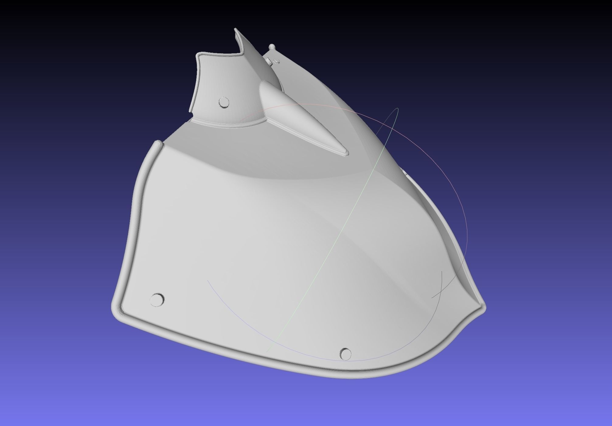 Shield Hero Armor Chestplate 3D print model_23