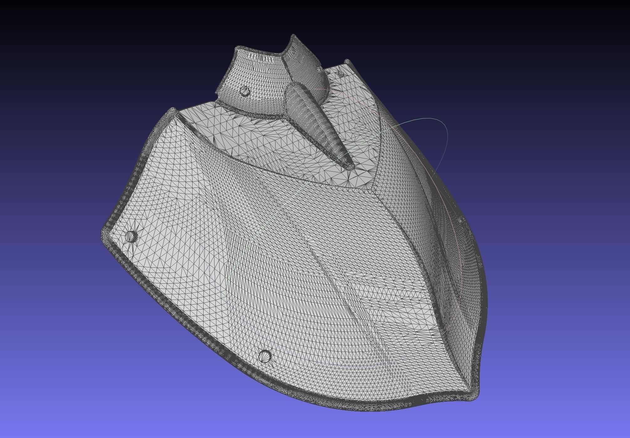 Shield Hero Armor Chestplate 3D print model_1