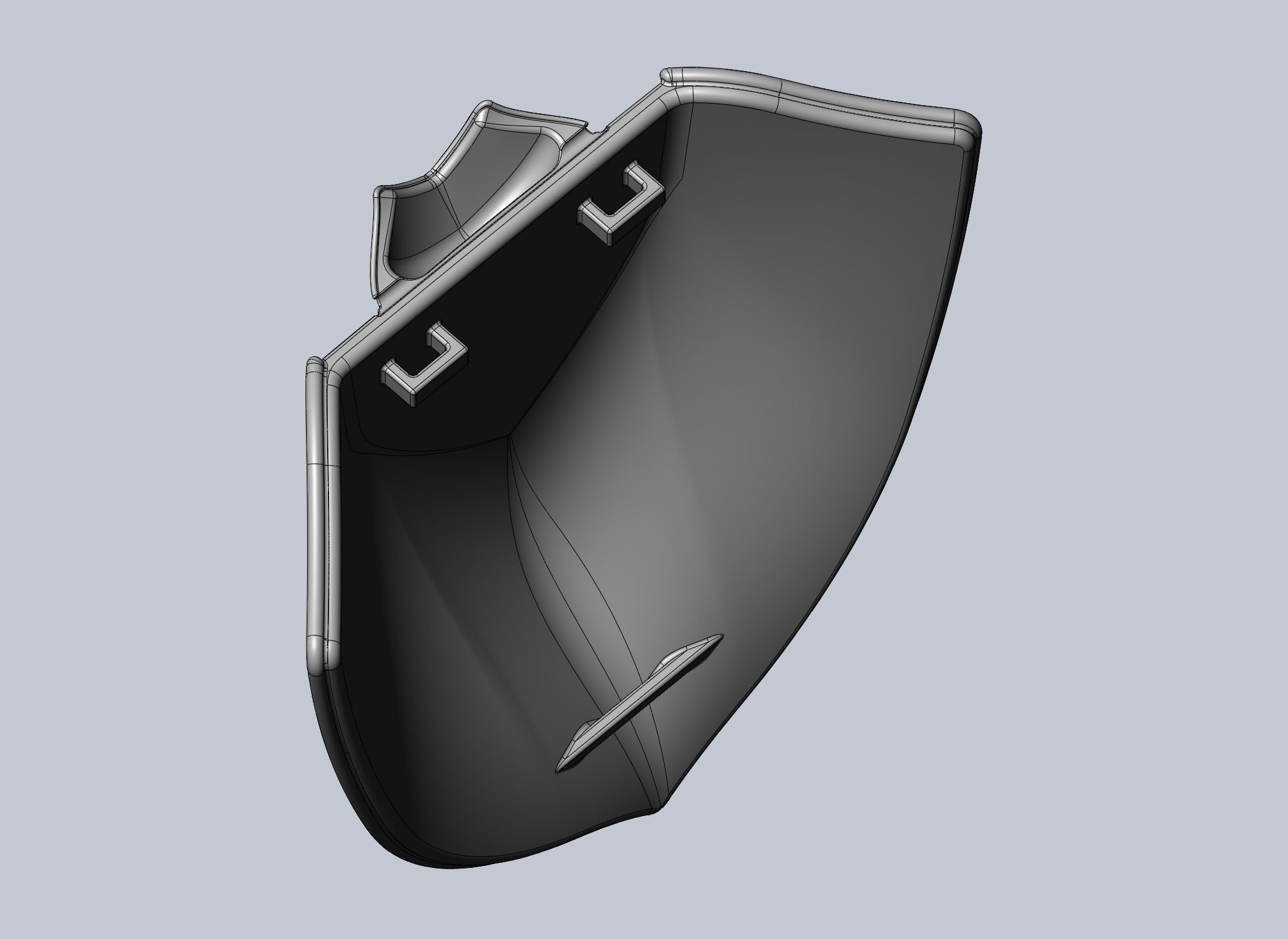 Shield Hero Armor Chestplate 3D print model_2