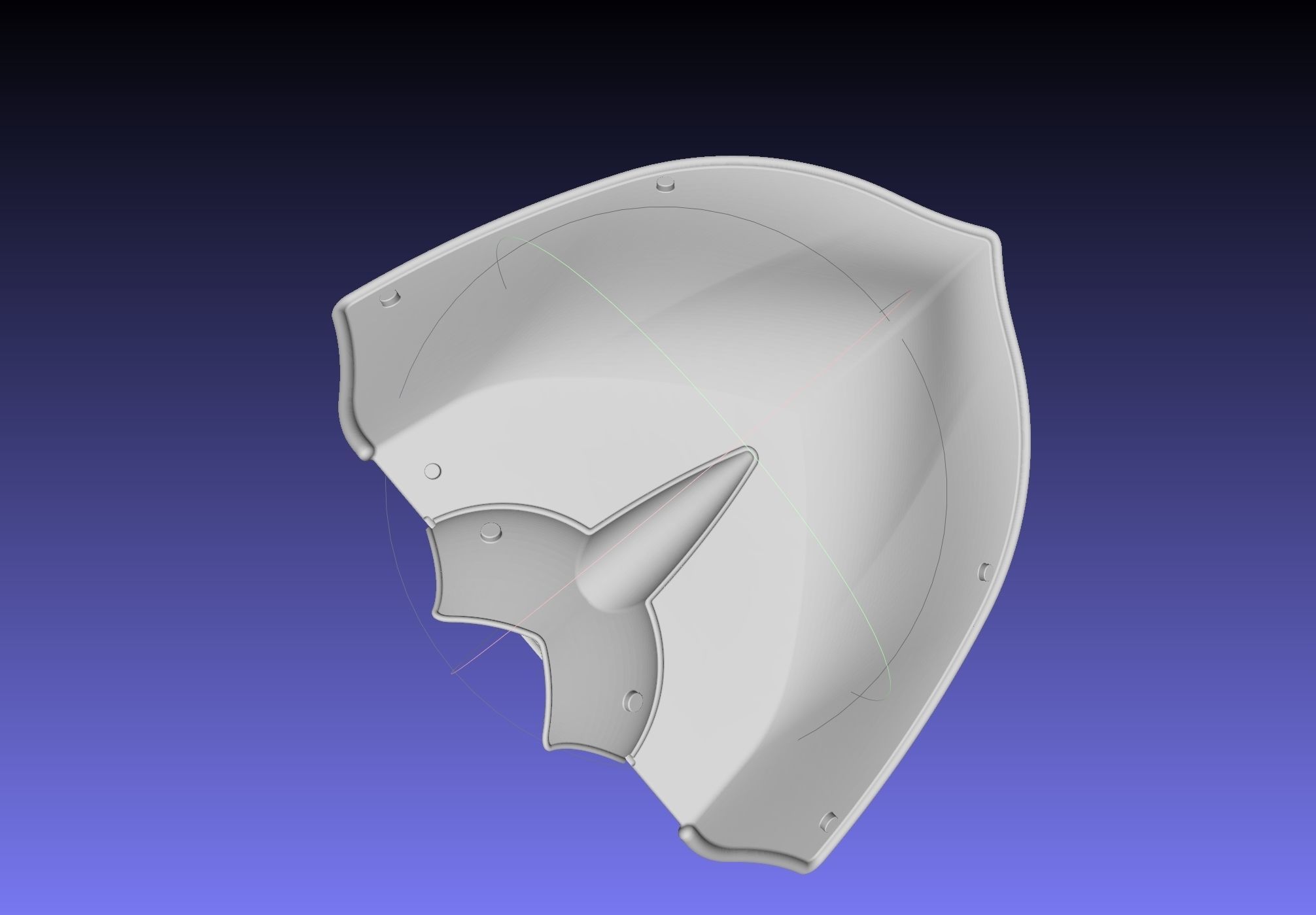 Shield Hero Armor Chestplate 3D print model_15