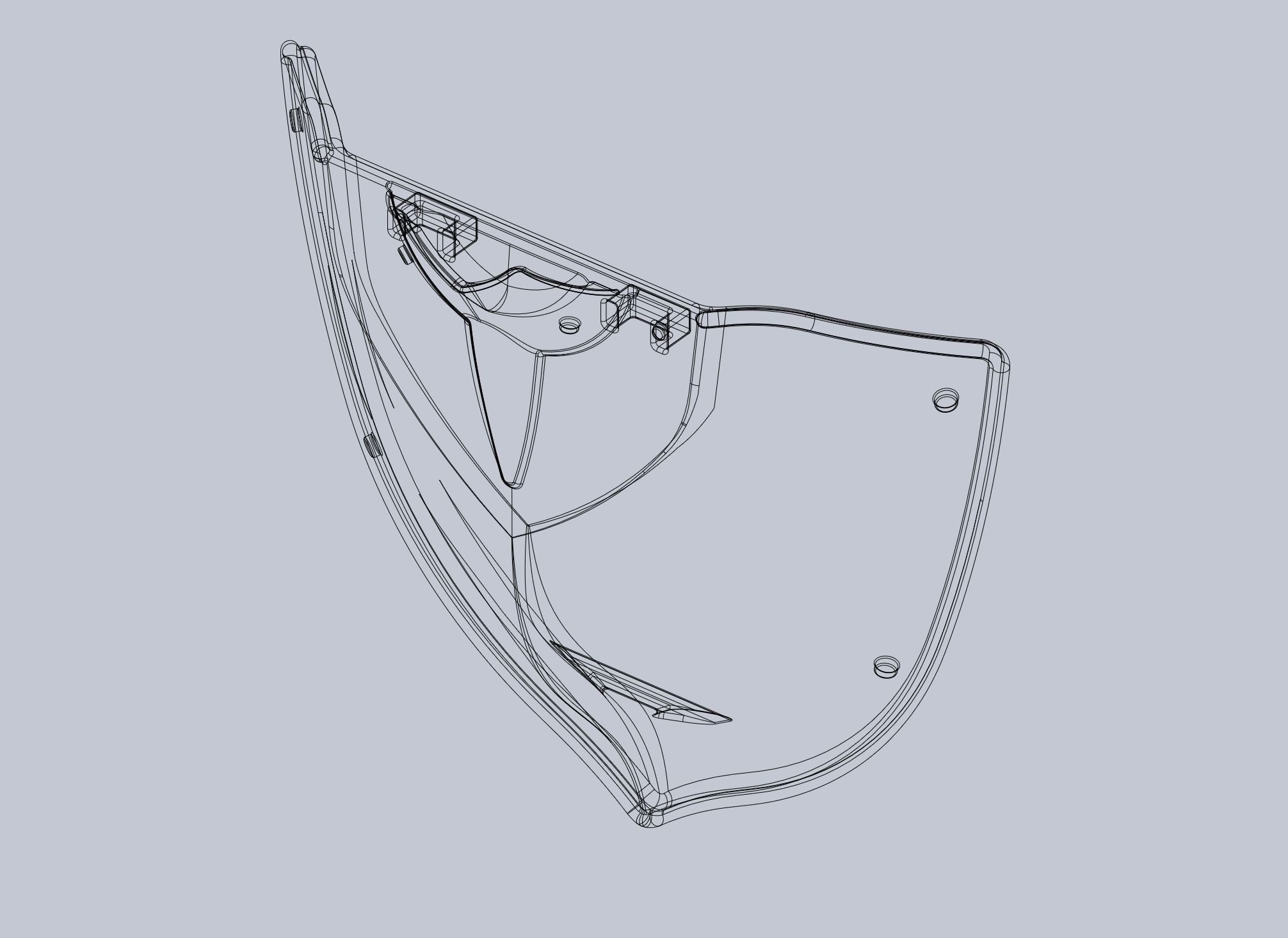 Shield Hero Armor Chestplate 3D print model_11