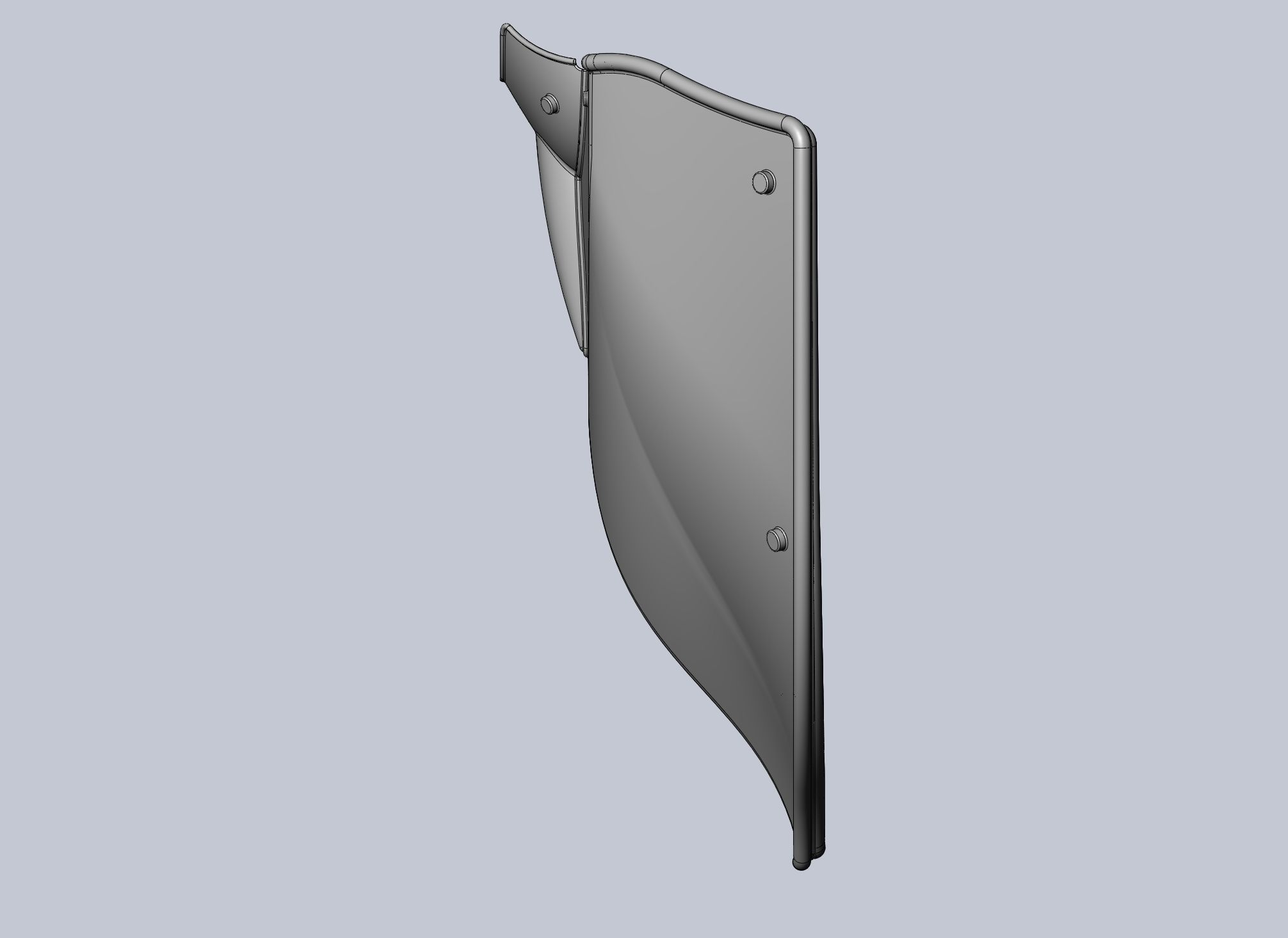 Shield Hero Armor Chestplate 3D print model_16